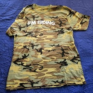 Ironic Camo Shirt